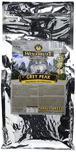 Wolfsblut - Grey Peak Small Breed - 2 kg - Ziege - Trockenfutter - Hundefutter - Getreidefrei