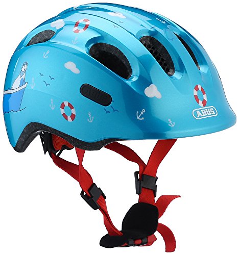 Abus Kinder Smiley 2.0 Fahrradhelm Turquoise Sailor 50-55 cm