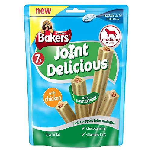 Bakers Joint Köstliche Huhn für mittelgroße Hunde 7 pro Packung - 180g - Packung mit 2