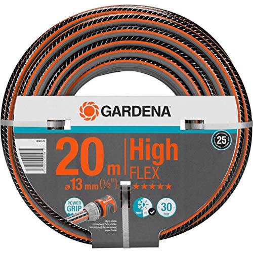 Preis-Zone Gardena 18063-20 1 2 20m Wasserschlauch Schlauch Gartenschlauch Schwarz One Size