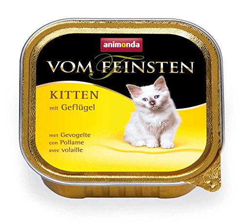 animonda Katze Vom Feinsten Kitten Geflügel Größe 16 x 100g