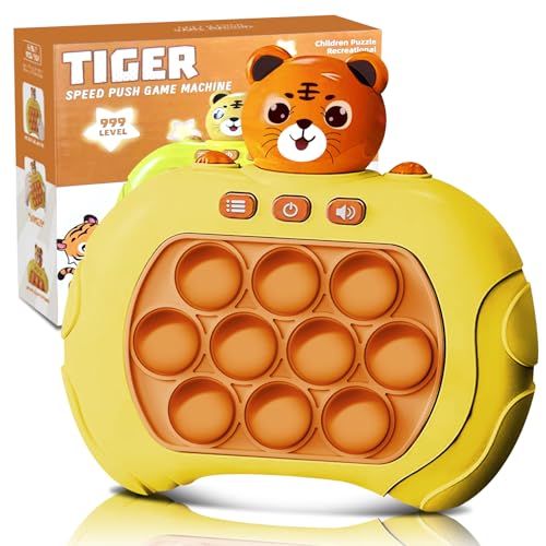 Pop It Elektronisch Digipop Spiel Quick Push Bubble Game A Push Pop Squeeze Toys für Kinder Knopf Puzzle Game Geschenke Ende Geburtstagsparty Fidget Toys Handheld Spielzeug Stressabbau