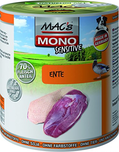 MAC s Dog Mono frische Ente getreidefrei 6 x 800 g