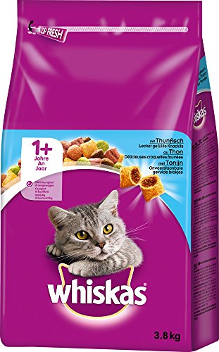 MARS - Whiskas 1 Cat Complete Dry with Tuna 3.8kg - 3.8kg - EU UK