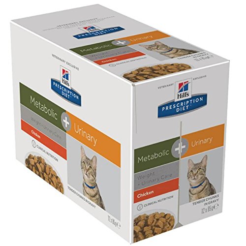 Hill s Prescription Feline Metabolic Urinary Frischebeutel 12 x 85g
