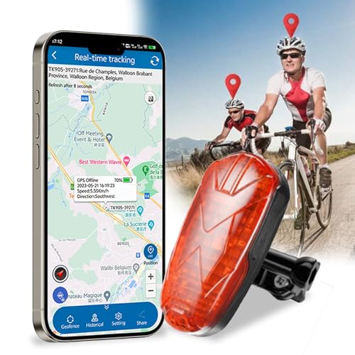  Bike Locator 1800mAh Wasserdicht SOS Überdrehzahl Alarm gprs Locator Tracking Bike Versteckte IOS Android kostenlose APP Web für alle Fahrräder