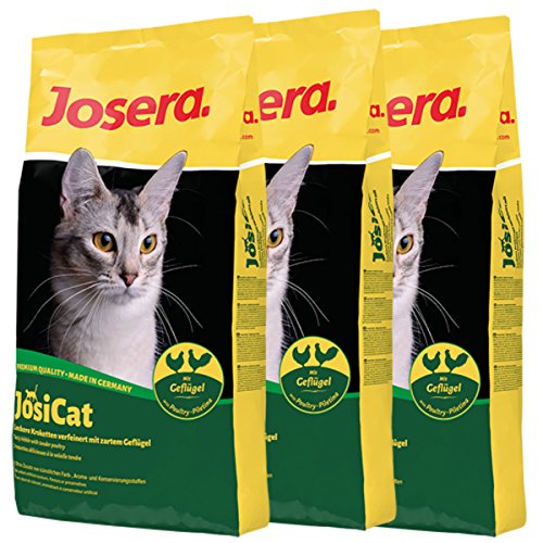 3 x 10 kg Josera JosiCat Geflügel