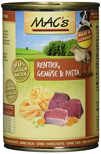 MAC s Rentier Gemüse Pasta 6er Pack 6 x 400 g
