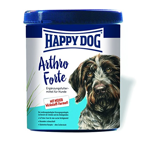 Happy Dog 03693 Nahrungsergänzung - Arthro Forte - Ergänzungsfuttermittel für Hunde - 200 g Inhalt