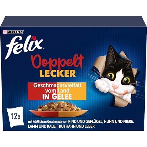  So gut wie es aussieht Doppelt Lecker Katzenfutter nass Sorten Mix 6er 6x 12 Beutel 85g