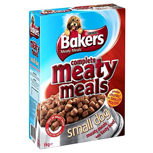  Complete Meaty Mahlzeiten kleiner Hund leckeren Beef 1kg   Packung 2