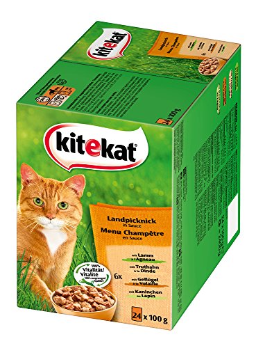 Kitekat Landpicknick in Soße 2x 24x100g