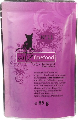 Catz finefood No.11 Lamm Kaninchen 85g