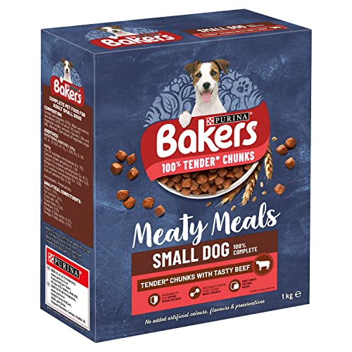 Bakers Meaty Meals Hundefutter halbfeucht für kleine Hunde 1 kg 1 Stück