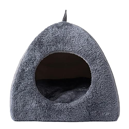 katzenbett fÃ¼r katzen innen groÃŸ verdickung katze hund hÃ¶hlen gepolstert warm katze hÃ¶hle bett faltbar katze zelt mit flauschigem kissen waschbar katze hÃ¶hle Iglu bett fÃ¼r hunde katzen