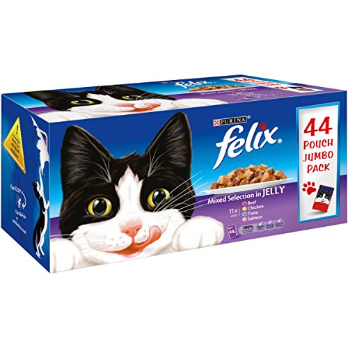Felix Pouch Mixed Selection 44 x 100 g Pouches 