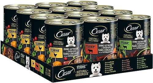  Natural Goodness Loaf 12x 400g Cans Adult Premium Wet Dog Food Mixed Selection Non Applicable