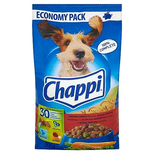 Chappi trockenfutter mit rind und Geflügel Für Hund 9kg