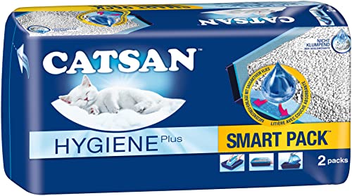 Catsan Smart Pack 2 Packs 2x4l - Katzenstreu - Nicht-klumpend