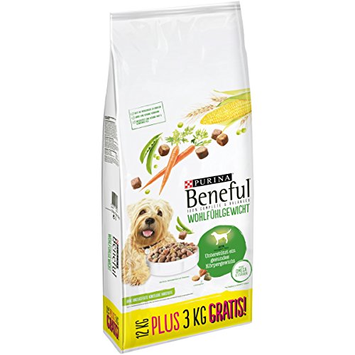  Hundetrockenfutter Wohlfühlgewichtüse Vitaminen 12 3kg Overfill Sack