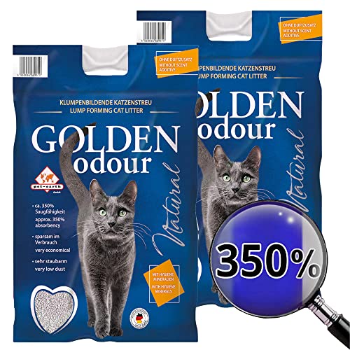  2x 14kg Odour Katzenstreu Klumpstreu Streu geruchsneutral staubarm ohne Duft