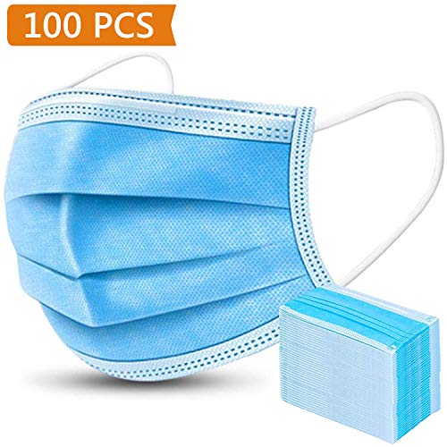  TUSY 100Ã¼ck Einwegmaske Anti PM2.5 Kann 98% Schadstoffe Filtern Mehrschichtfiltration Surgical Masks Gesichtsmaske Vlies fÃ¼r Medi zini  sche Versorgung 100 PCS