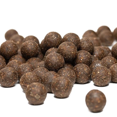 Carpline24 Futterboilies Octopus Fisch 16 mm 5 kg Beutel - Boilies zum Anfüttern von Karpfen Köder für das Karpfenangeln Angelfutter sinkend mit Lockstoff