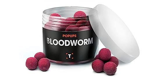 Tigernuessekaufen.de Bloodworm Pop-ups Dunkelrot Karpfen Futter