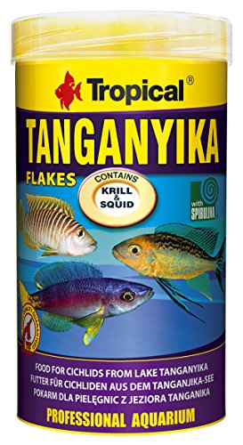 Tropical Tanganyika Flockenfutter Tanganyikaseecichliden Tanganjika 1er Pack 1 x 250 ml