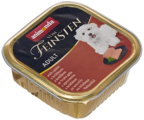 Animonda PETFOOD Tiernassfutter für Hunde 150 g V.Fein Erwachsene Kaninchen 22