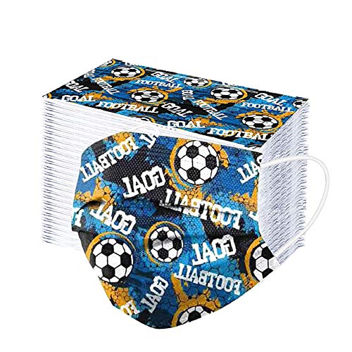 TWBB Damen 100ück Kinder Blumen MNS Nasenschutz 3 Bandana für Junge und Mädchen