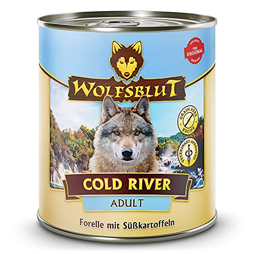 Wolfsblut - Cold River - 6 x 800 g - Forelle - Nassfutter - Hundefutter - Getreidefrei