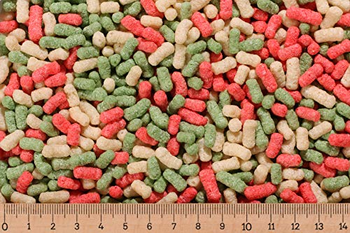 Grundpreis 1 45 Euro L - 10 Liter Sticks Mix 4 0 mm - Koi - Goldfisch - Koifutter - Teichsticks