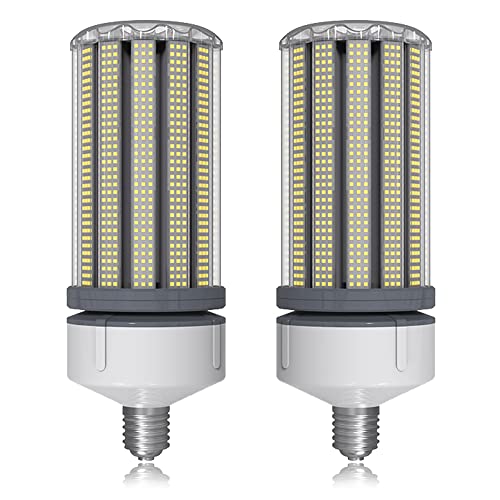 TPMAFF LED-Mais-Glühlampe 400-W-Äquivalent E39 E40-Buckelsockel 5000 K Tageslicht 100 W 13000 lm großflächige LED-Birnen für Innen- und Außengarage Lager Hallenbeleuchtung