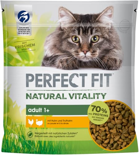 PERFECT FIT Katze Beutel Natural Vitality Adult 1 mit Huhn und Truthahn 650g