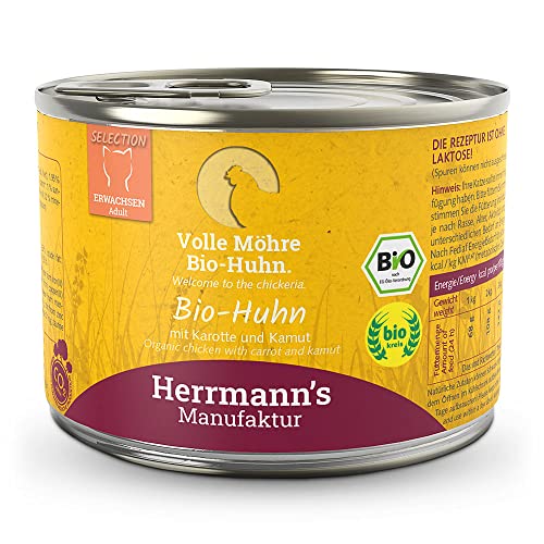 Herrmanns Huhn mit Kamut und Karotte 12er Pack 12 x 200 g