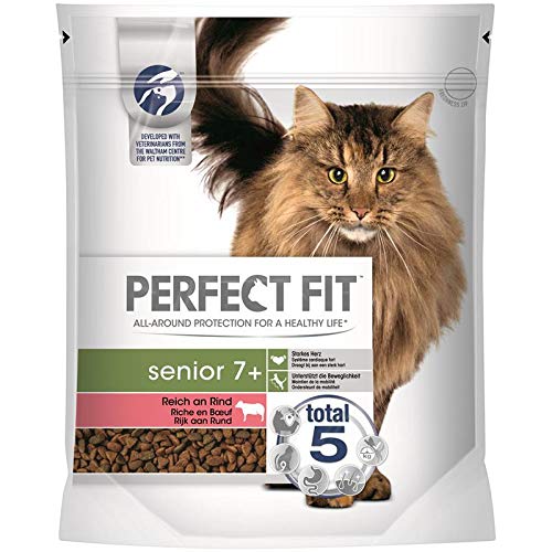 PERFECT FIT Cat Senior 7 reich an Rind 750g Katzenfutter tocken