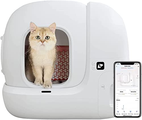 PETKIT Pura Max Selbstreinigende xSecure Geruchsbeseitigung APP Control Automatische für mehrere Katzen