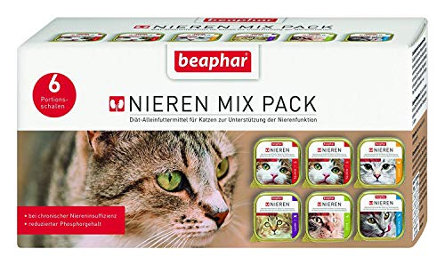  Katzen Nieren DiÃ¤t Mix Pack 600g 6x6x100g 36x 100g