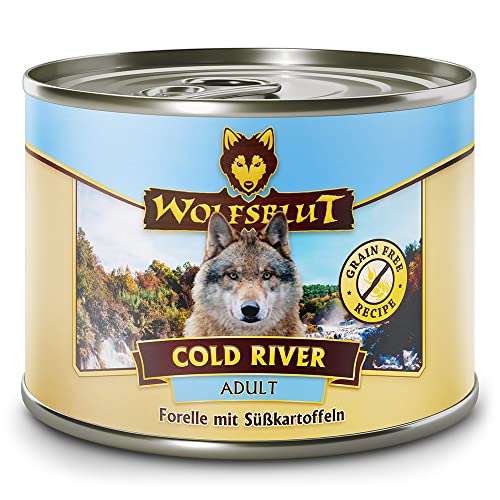 Wolfsblut - Cold River - 6 x 200 g - Forelle - Nassfutter - Hundefutter - Getreidefrei