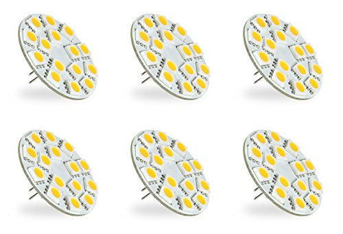  6 Pack V V 3 75 W Cool WeiÃŸ 15x 5050 LED GX4 RÃ¼ckseite