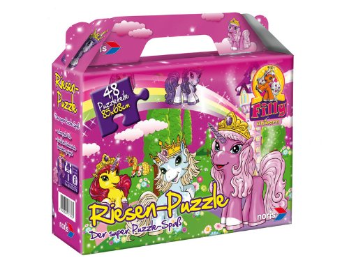  606037376   Unicorn Bodenpuzzle 48
