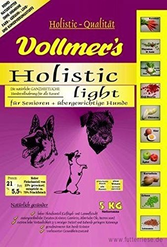  Holistic Light 15kg Hundetrockenfutter mit wenig Kalorien