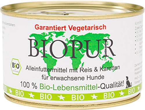 Biopur Vegan Reis Karotten 12x400g