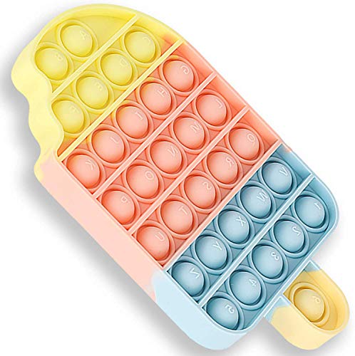 2er-Pack Alpaca POP Silikon Sensory Fidget Bubble Toy POP-Fidget-It Sensorisches Spielzeug für Autismus Geschenke für Erwachsene und Kinder,Linderung-Angst Poppets sensorisches Zappelspielzeug 