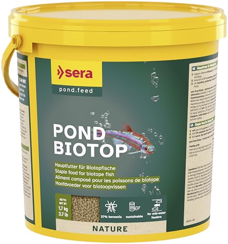 Pond Biotop 3 8 L 1 7 kg Biotopfischfutter aus nachhaltigem Insektenmehl Teichfutter Goldfischfutter