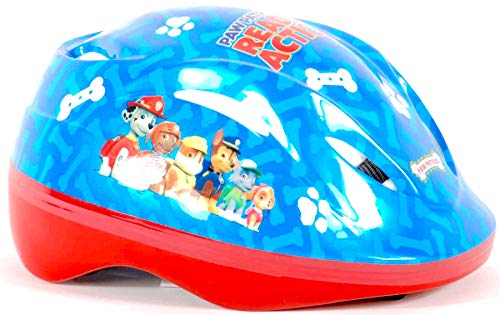Paw Patrol Fahrradhelm Kinder für Jungen Fahrrad Zubehör Outdoor Spielzeug Gr. 52-56 cm ab 3 Jahre Helm Chase Marshall und Rubble