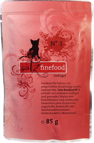 16er Pack Catz finefood No.3 Geflügel 85g