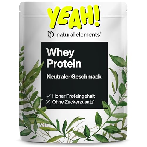 natural elements Neutral 1kg 25g pro Portion ohne Süßungsmittel ohne Aromen hochdosiert in Deutschland produziert laborgeprüft