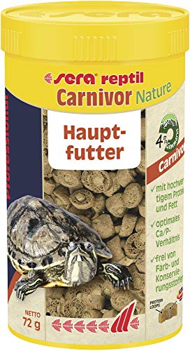 Sera 01820 reptil Professional Carnivor 250 ml 80 g - Fleisch fressende Reptilien ernähren wie die Profis